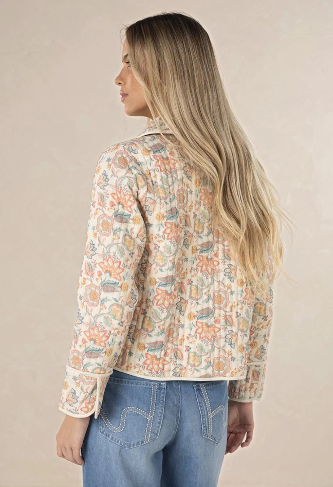 Humidity Bonnie Jacket in Citrus Print