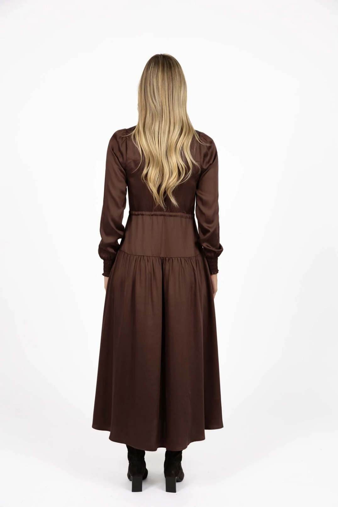 Humidity Celeste Dress in Cocoa