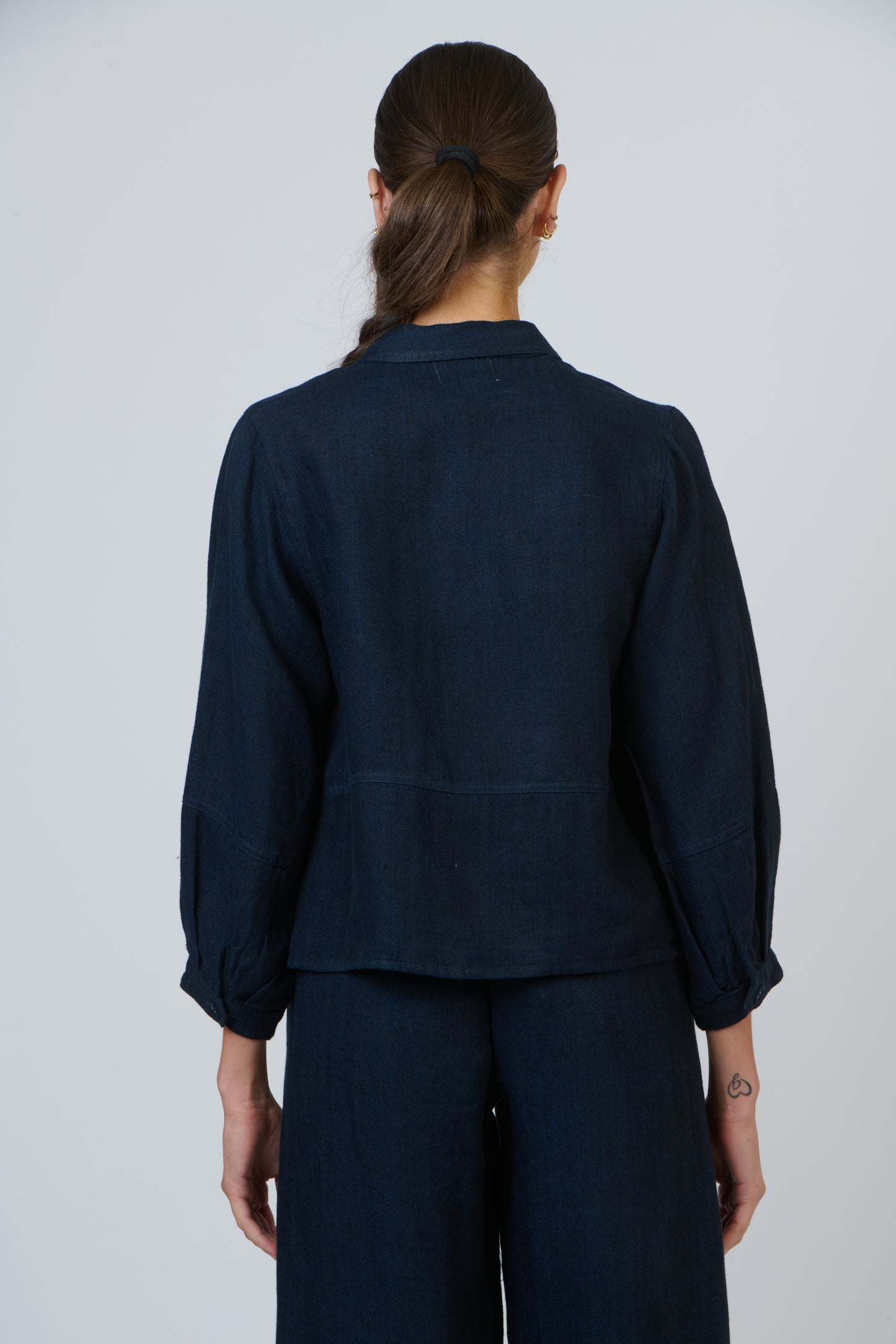 Naturals by O & J GA598 Ladies Jacket Shirt in Diplomat