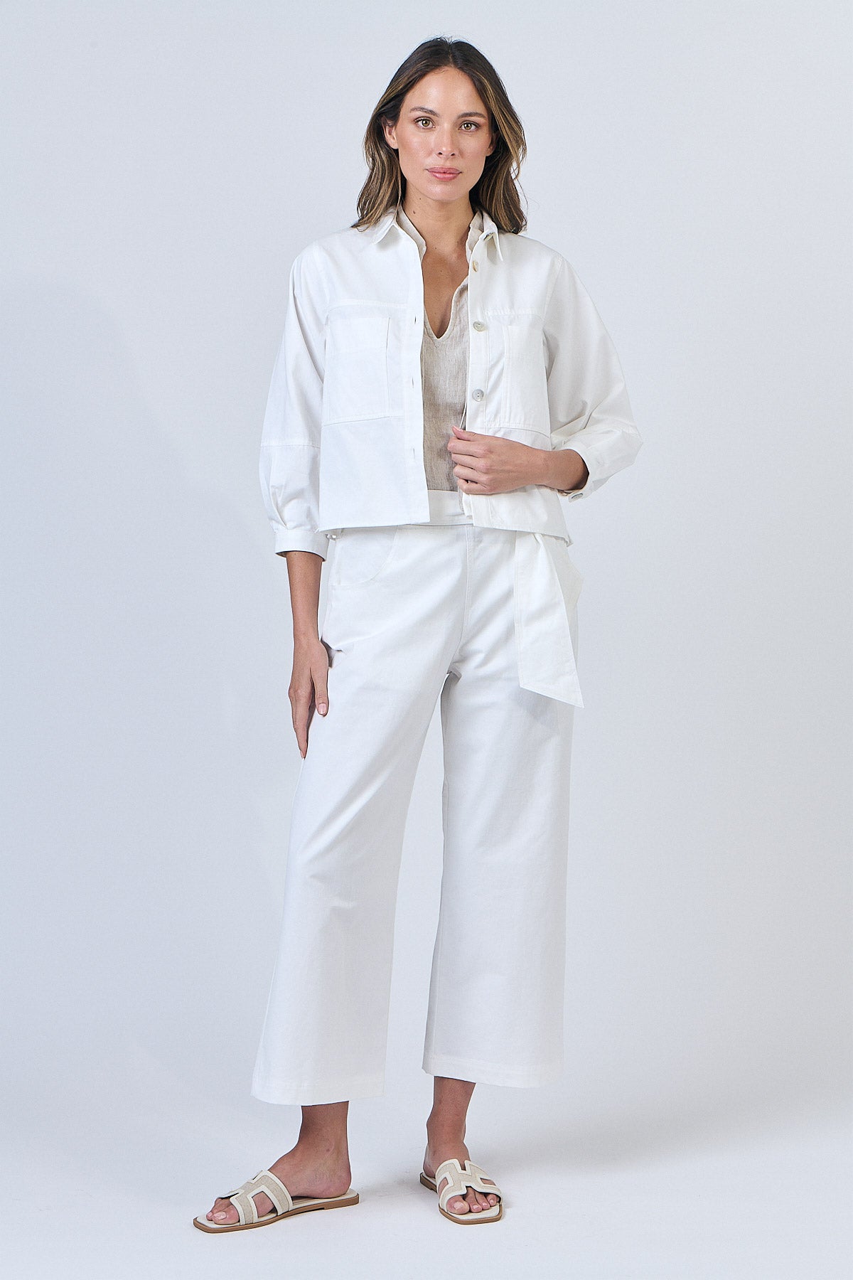 Naturals by O & J GA598 Shirt - Salt