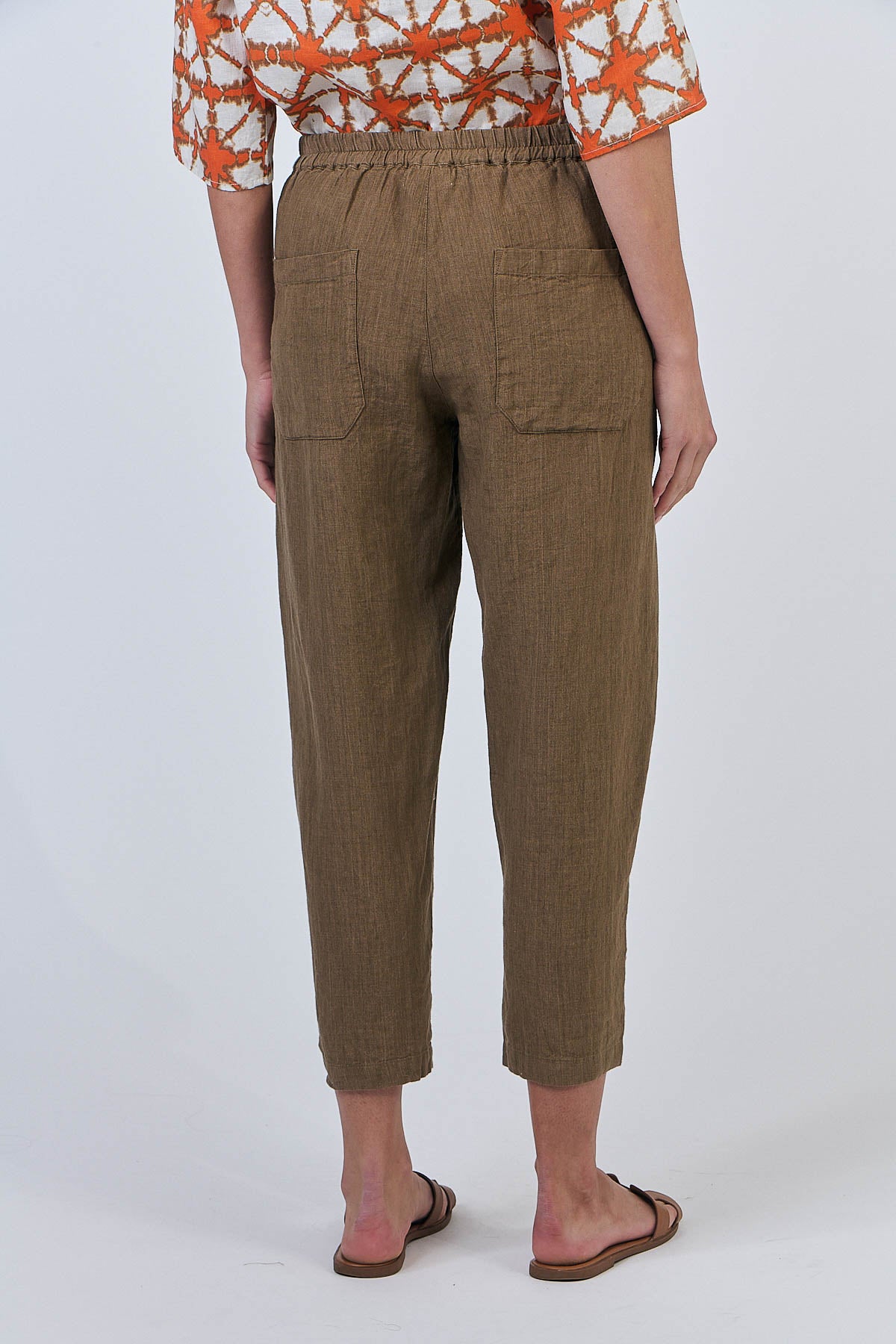 Naturals by O & J GA619 Cropped Pant Tobacco