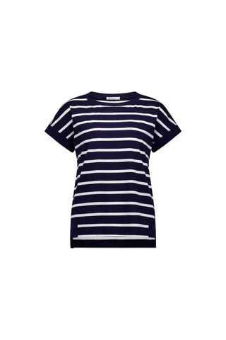 Vassalli Drop Sleeve Top Ink