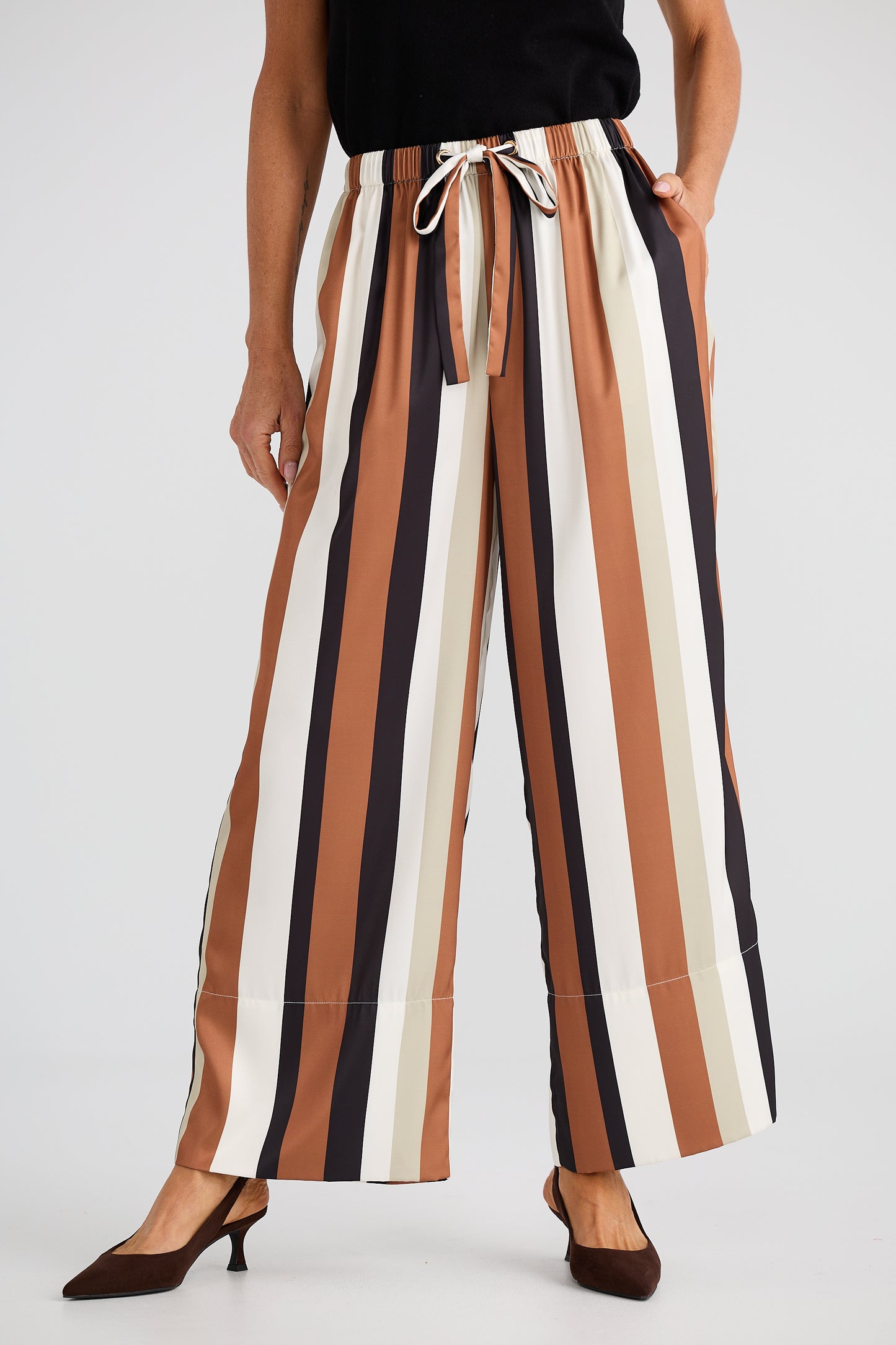 Brave & True Astrid Pant in Oakley Stripe