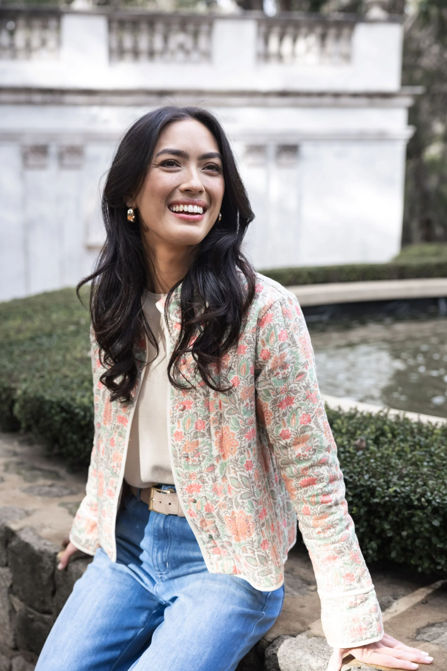 Humidity Bonnie Jacket in Citrus Print