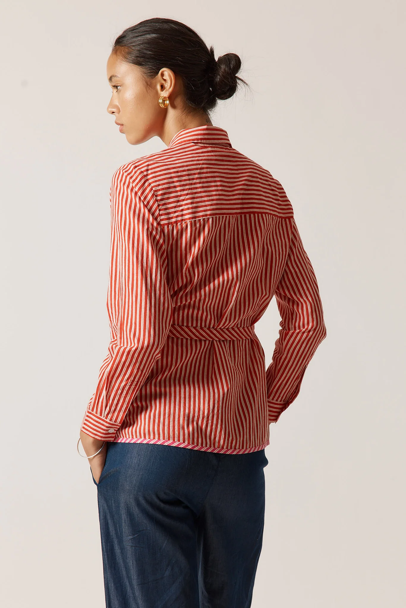 Countryside Rose Top in Red