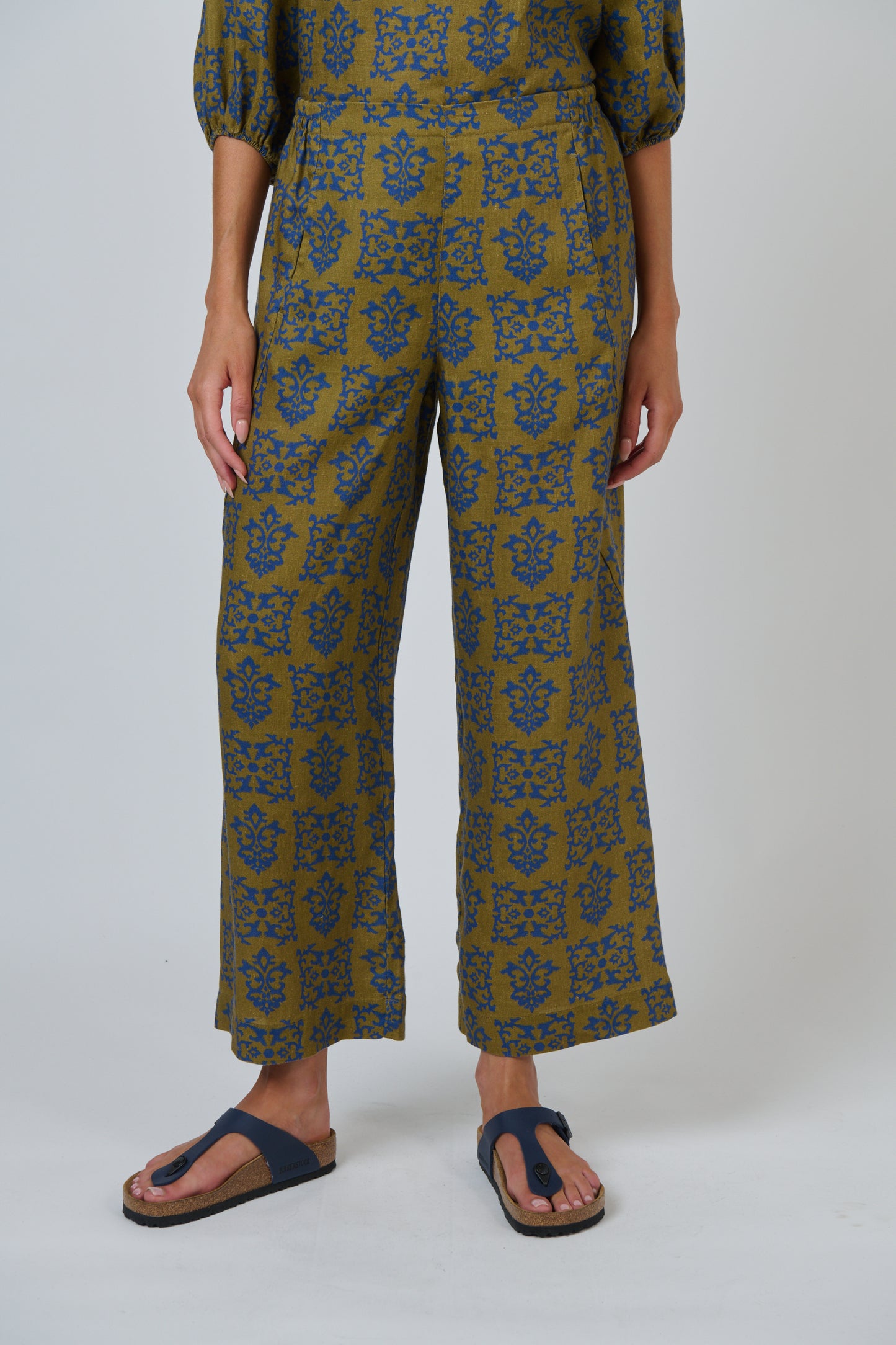 Naturals by O & J - Cleo Linen Pant
