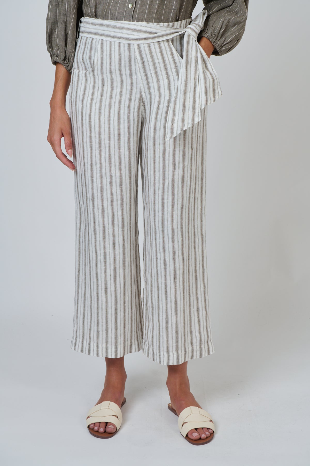 Naturals by O & J - Tina Linen Pant