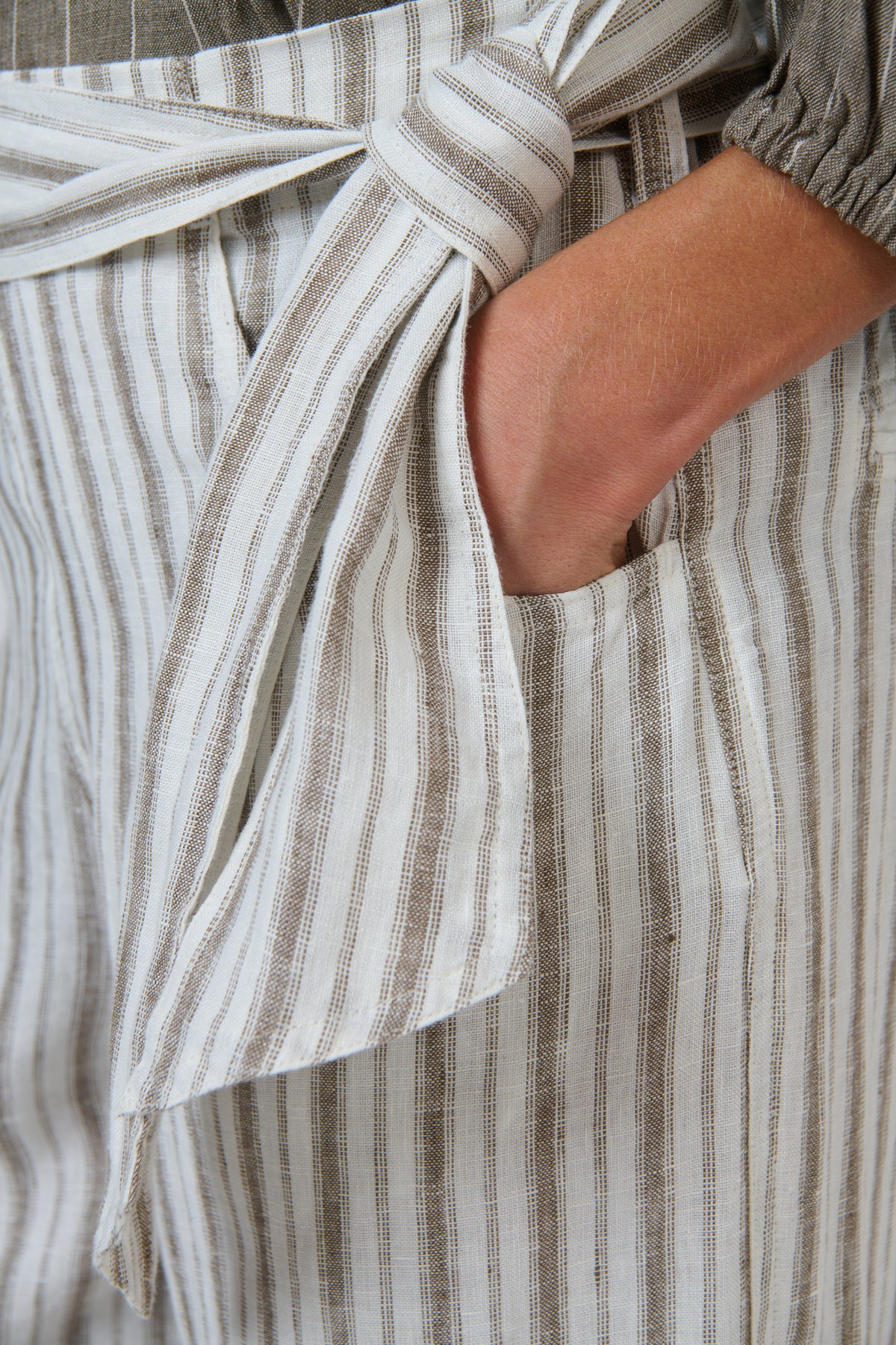 Naturals by O & J - Tina Linen Pant
