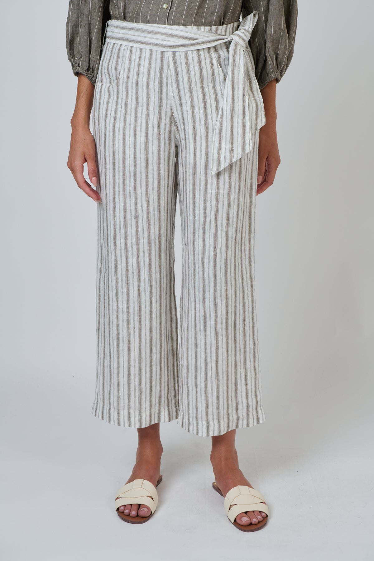 Naturals by O & J - Tina Linen Pant