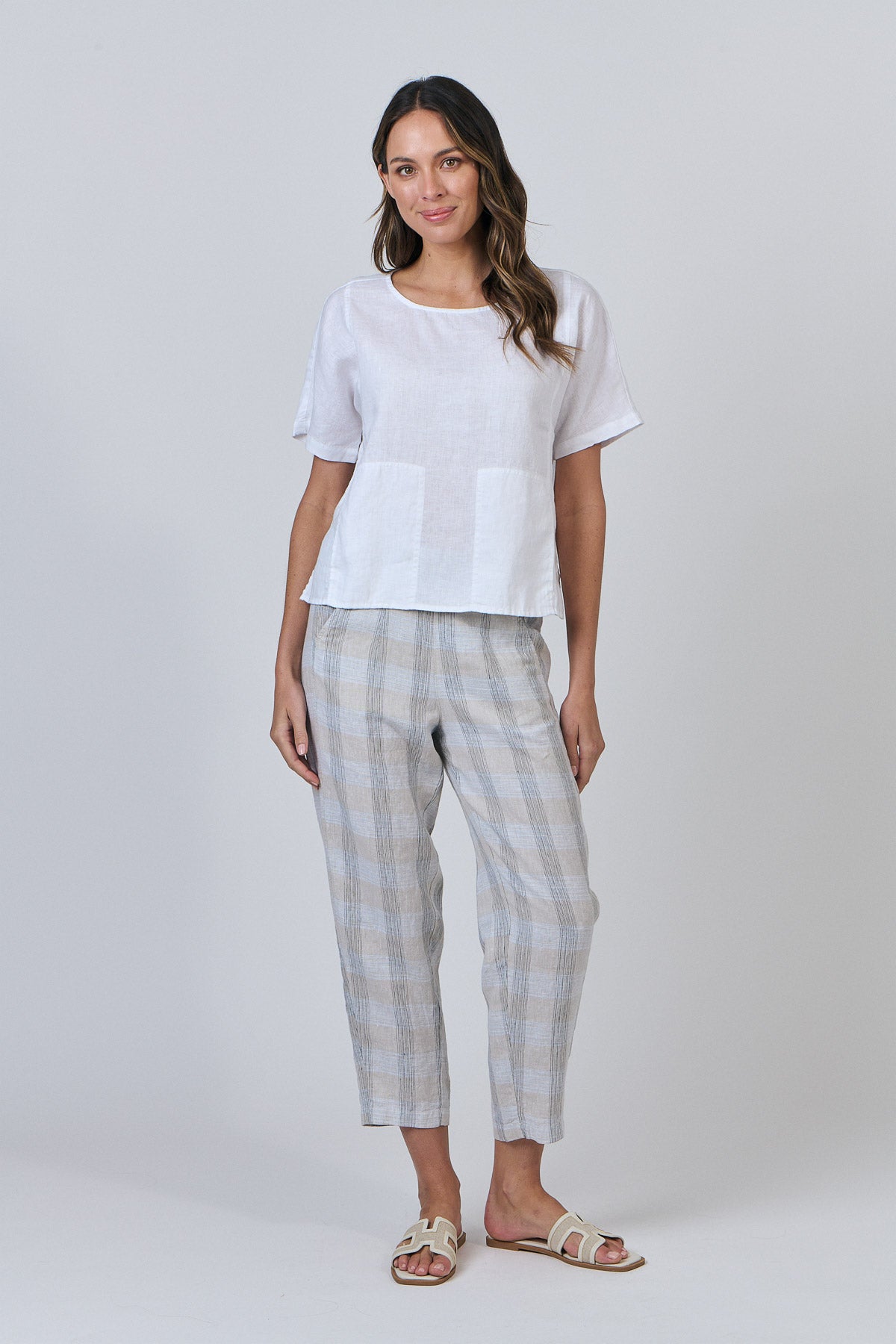 Naturals by O & J GA587 Top - White