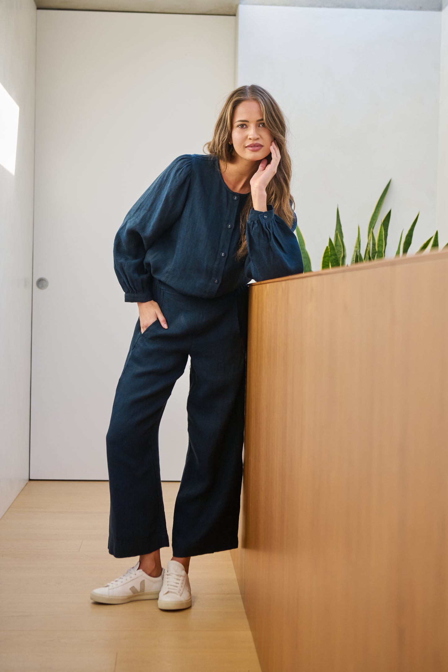 Naturals by O & J GA398 Ladies Pant in Diplomat