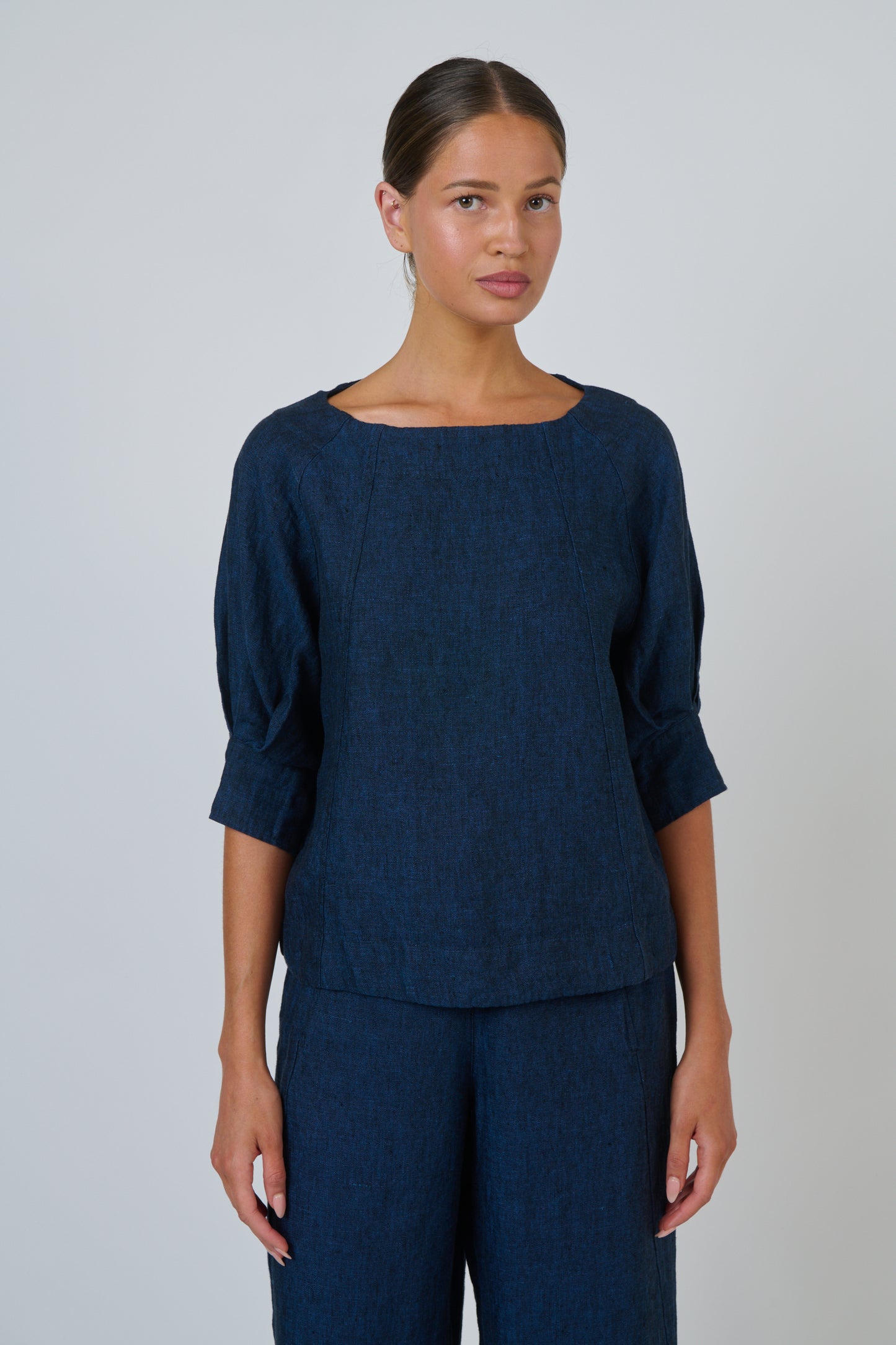 Naturals by O & J - Lani Linen Top