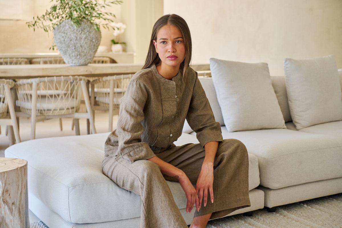 Naturals by O & J - Emma Linen Pant