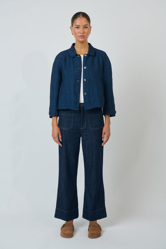 Naturals by O & J - Sophie Linen Jacket