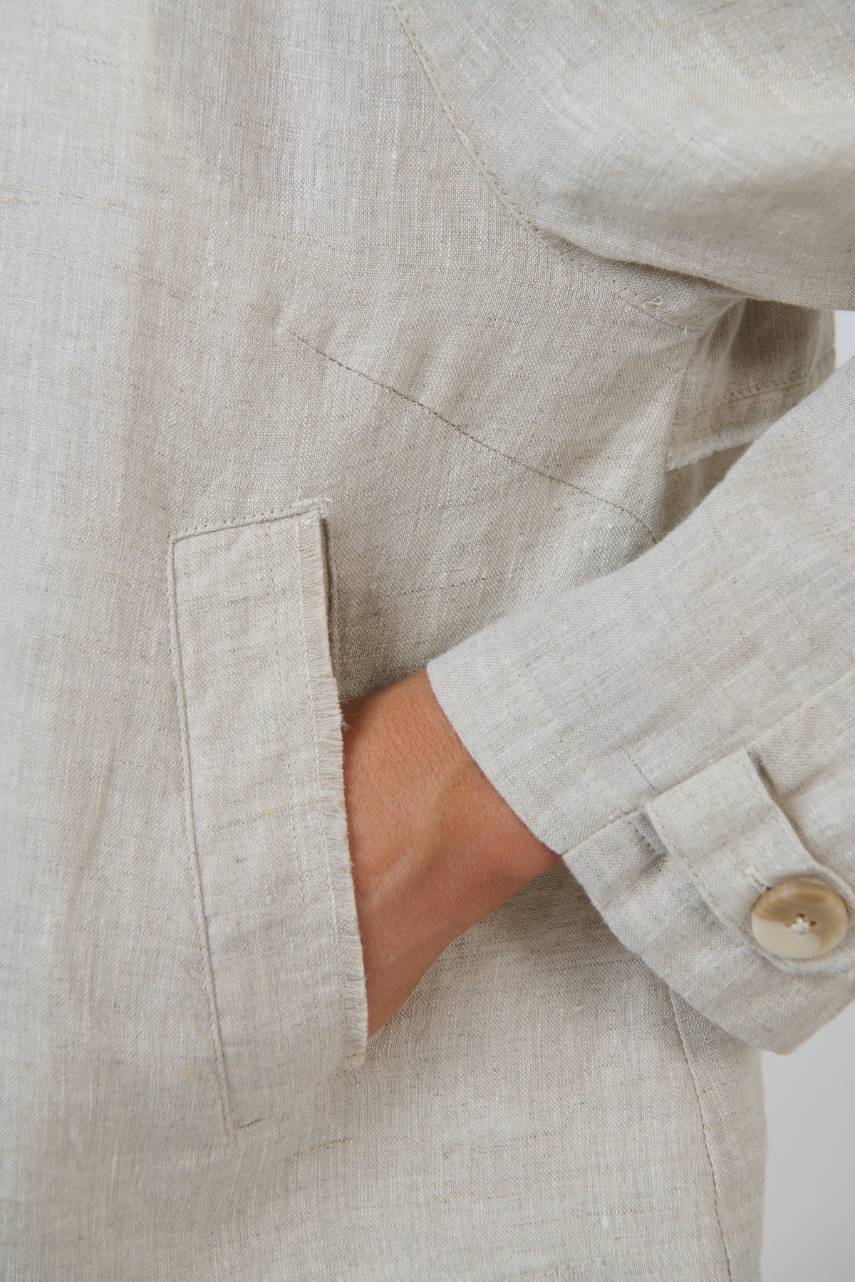 Naturals by O & J - Bel Linen Jacket