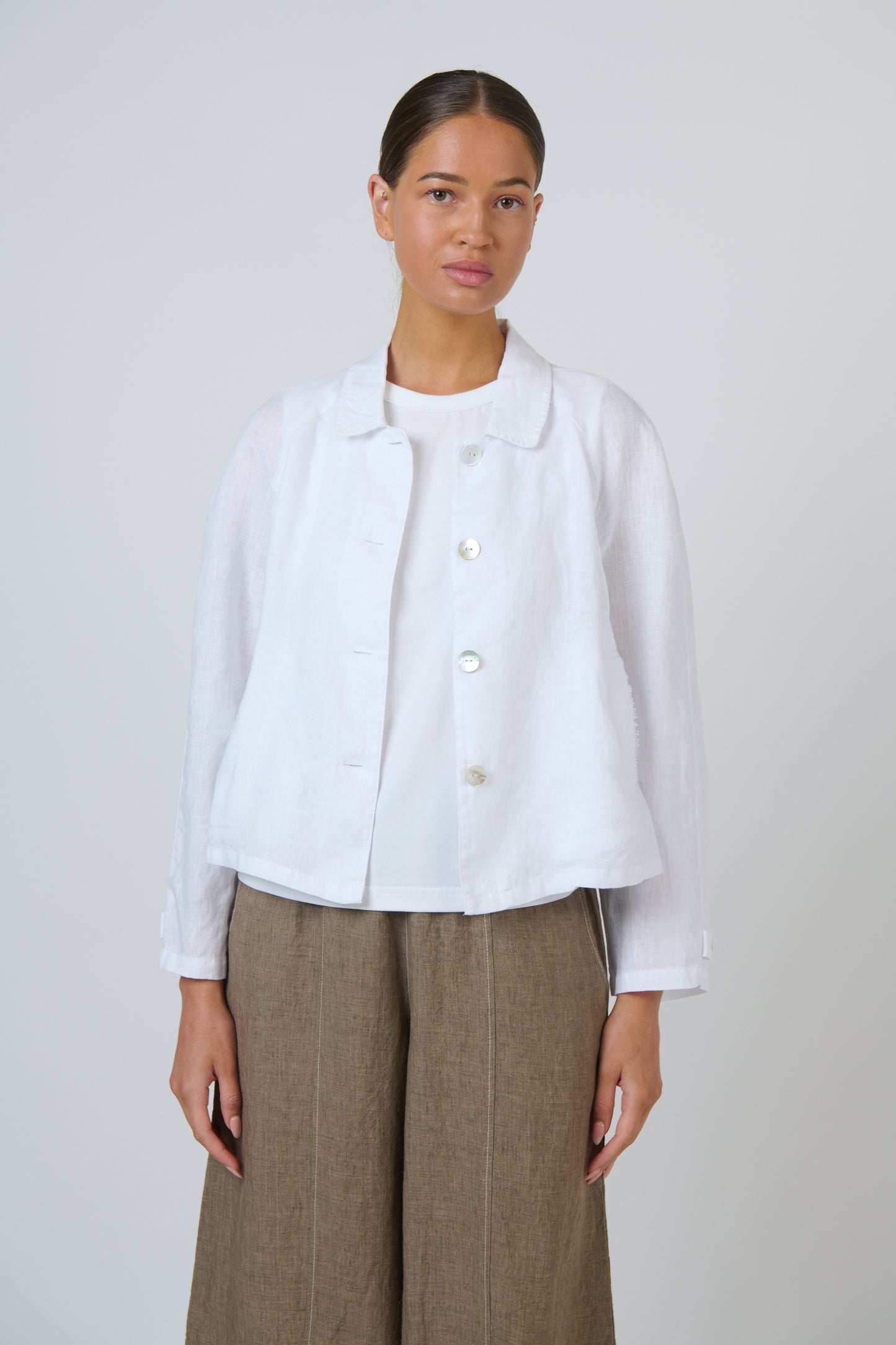Naturals by O & J - Sophie Linen Jacket