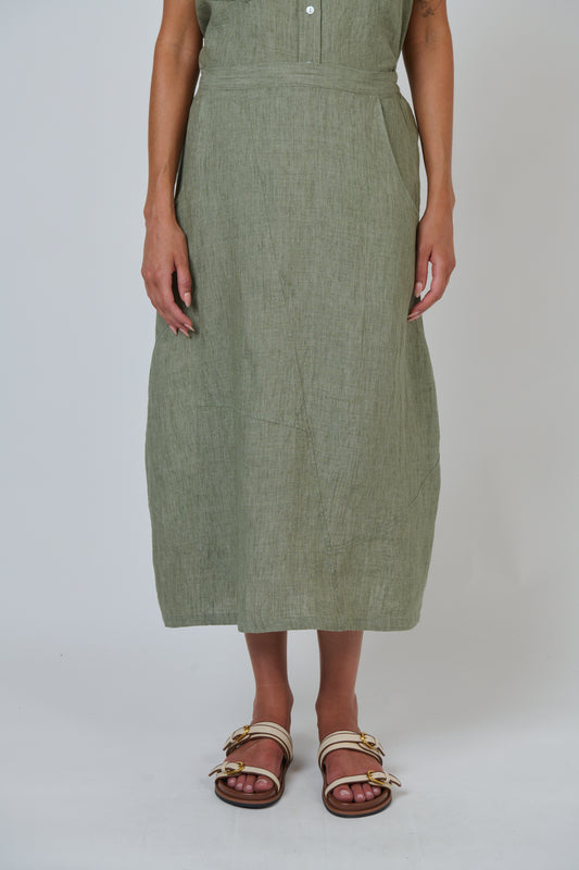 Naturals by O & J - June Linen Skirt