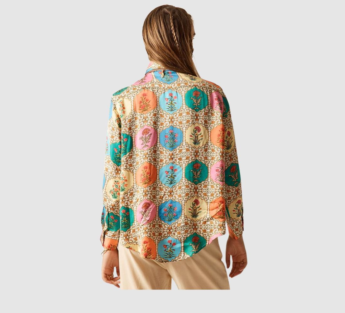RubyYaya Marigold Shirt in Multi