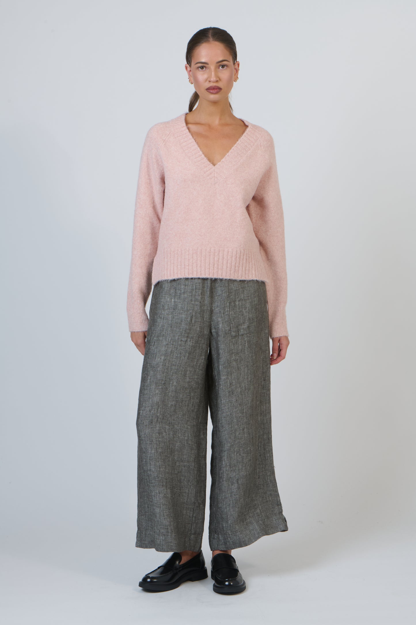 Naturals by O & J GA578 Ladies Pant in Tarragon