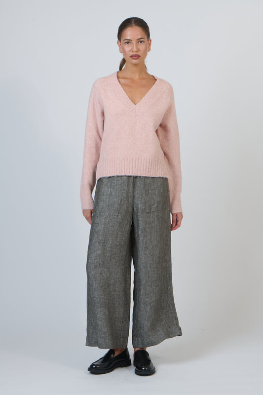 Naturals by O & J GA578 Ladies Pant in Tarragon