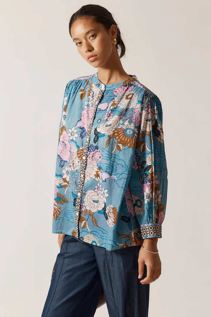 RubyYaya Primrose Top in Print