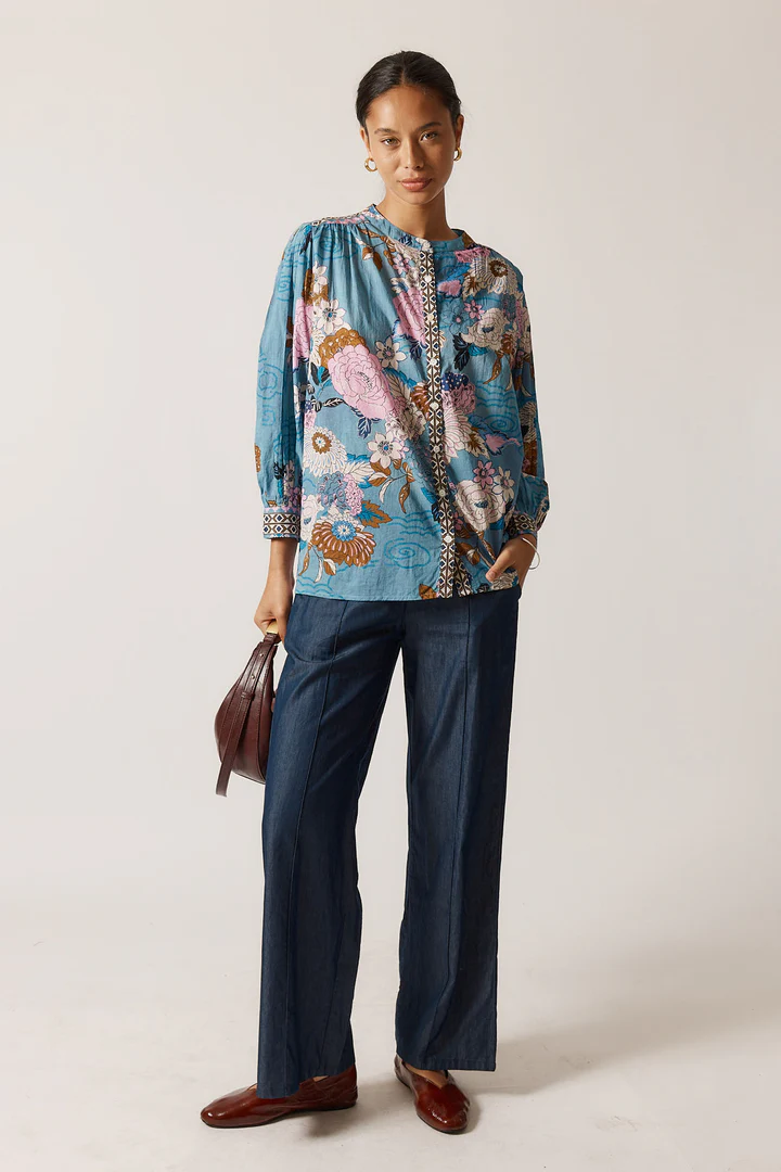 RubyYaya Primrose Top in Print