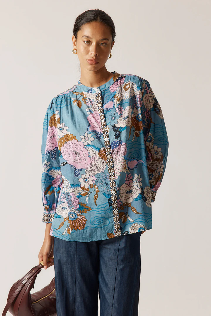 RubyYaya Primrose Top in Print