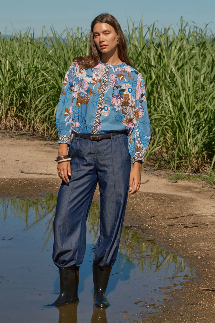 RubyYaya Primrose Top in Print