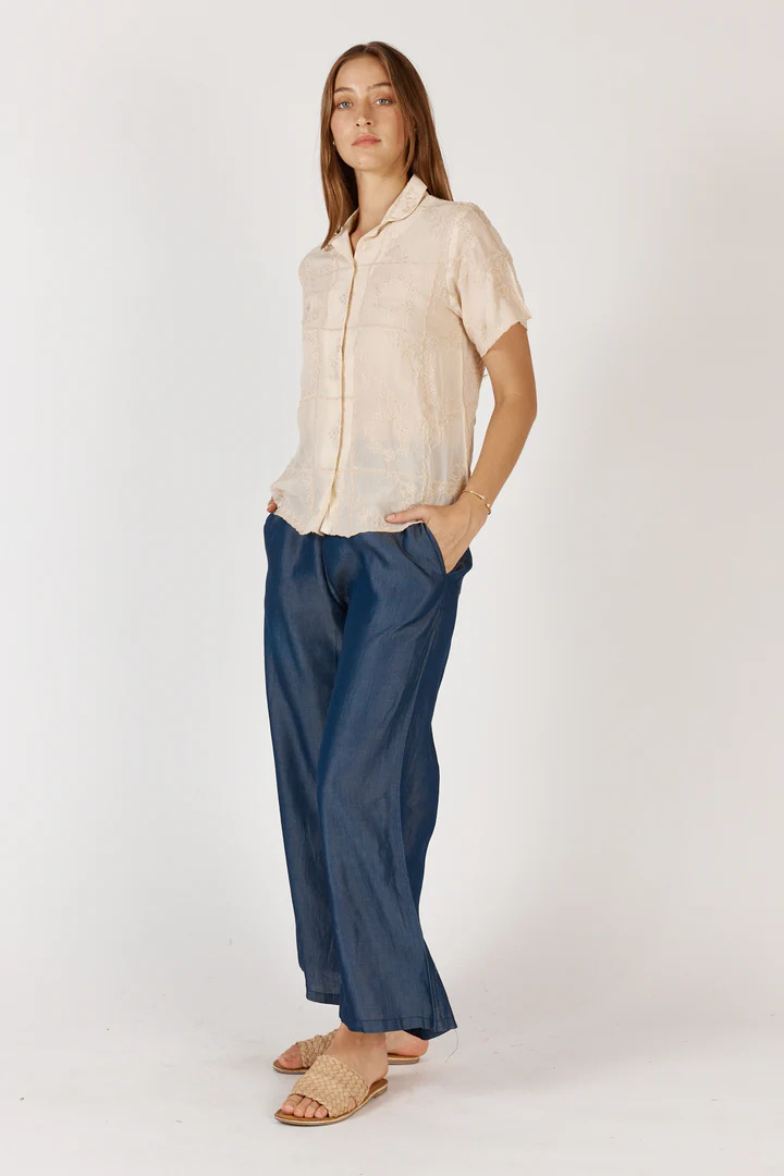 Ruby Yaya Fletcher Shirt in Cream