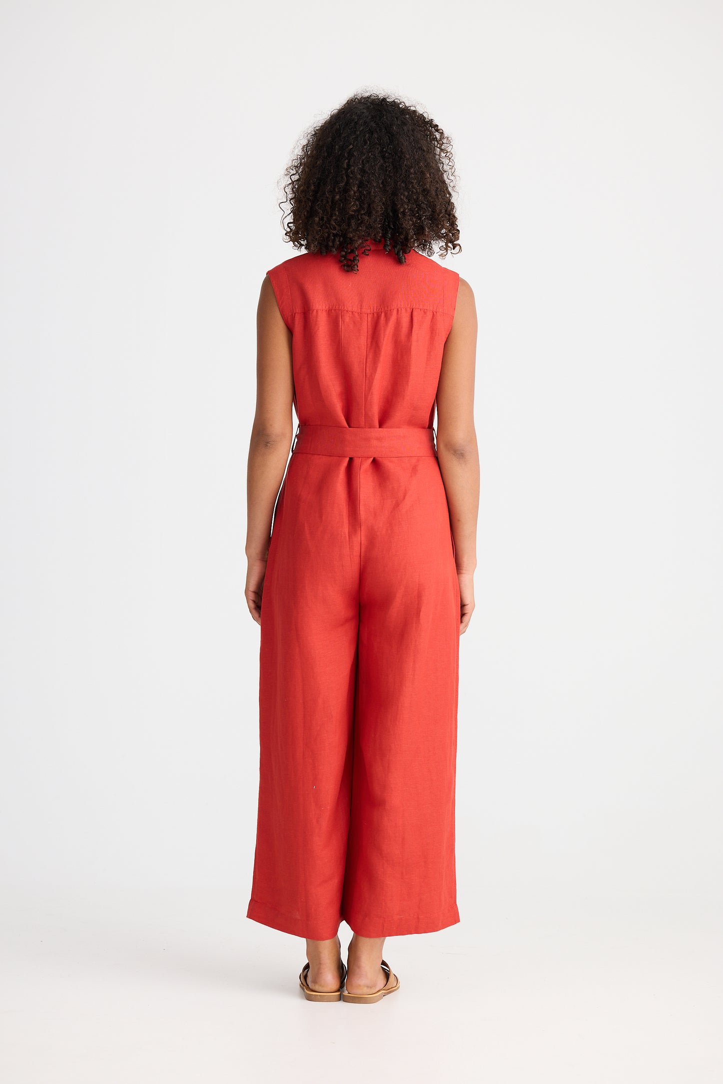 Shanty Isola Jumpsuit in Cherry