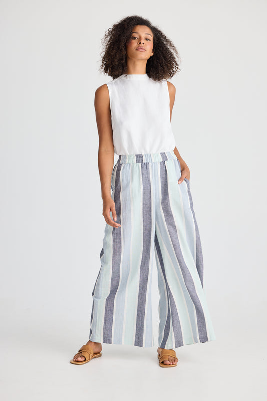 Shanty Positano Pant in Tulip Stripe
