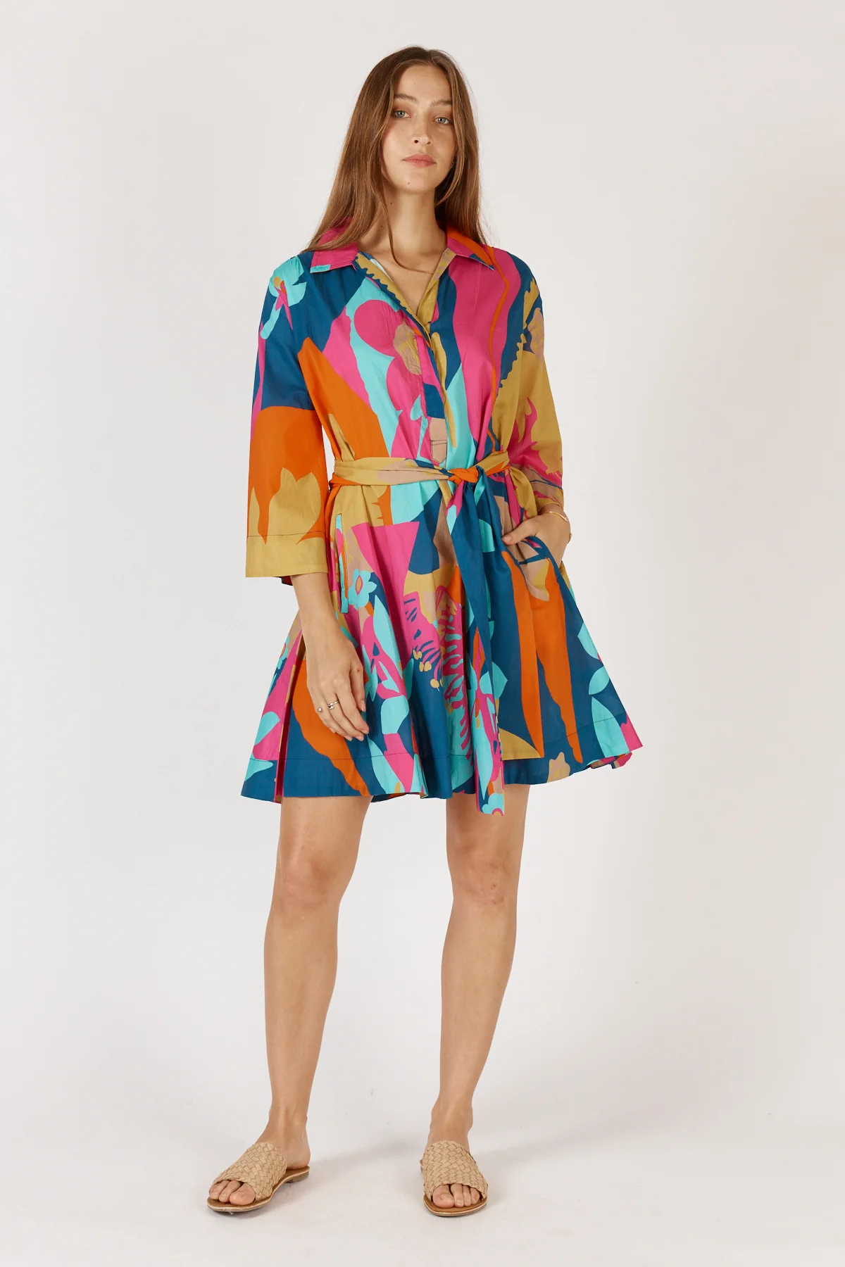 Ruby Yaya Lotus Bloom Dress in Print
