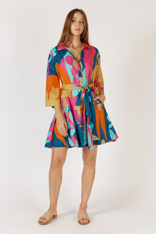 Ruby Yaya Lotus Bloom Dress in Print