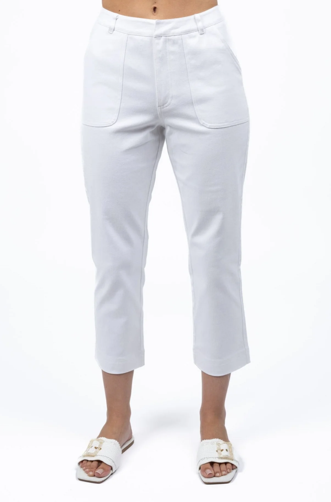 Raya Pant in White