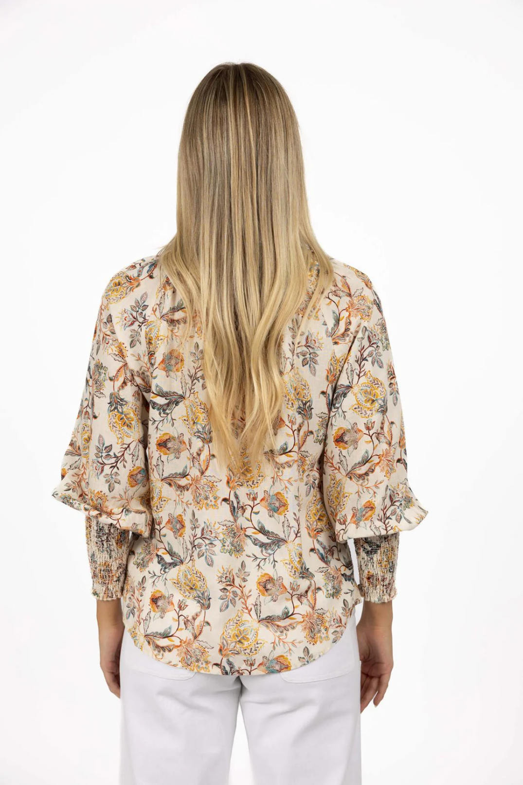 Frances Blouse in Kaffir Print