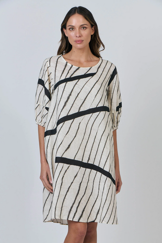 Naturals by O & J GA538 Ladies Dress in Isobars