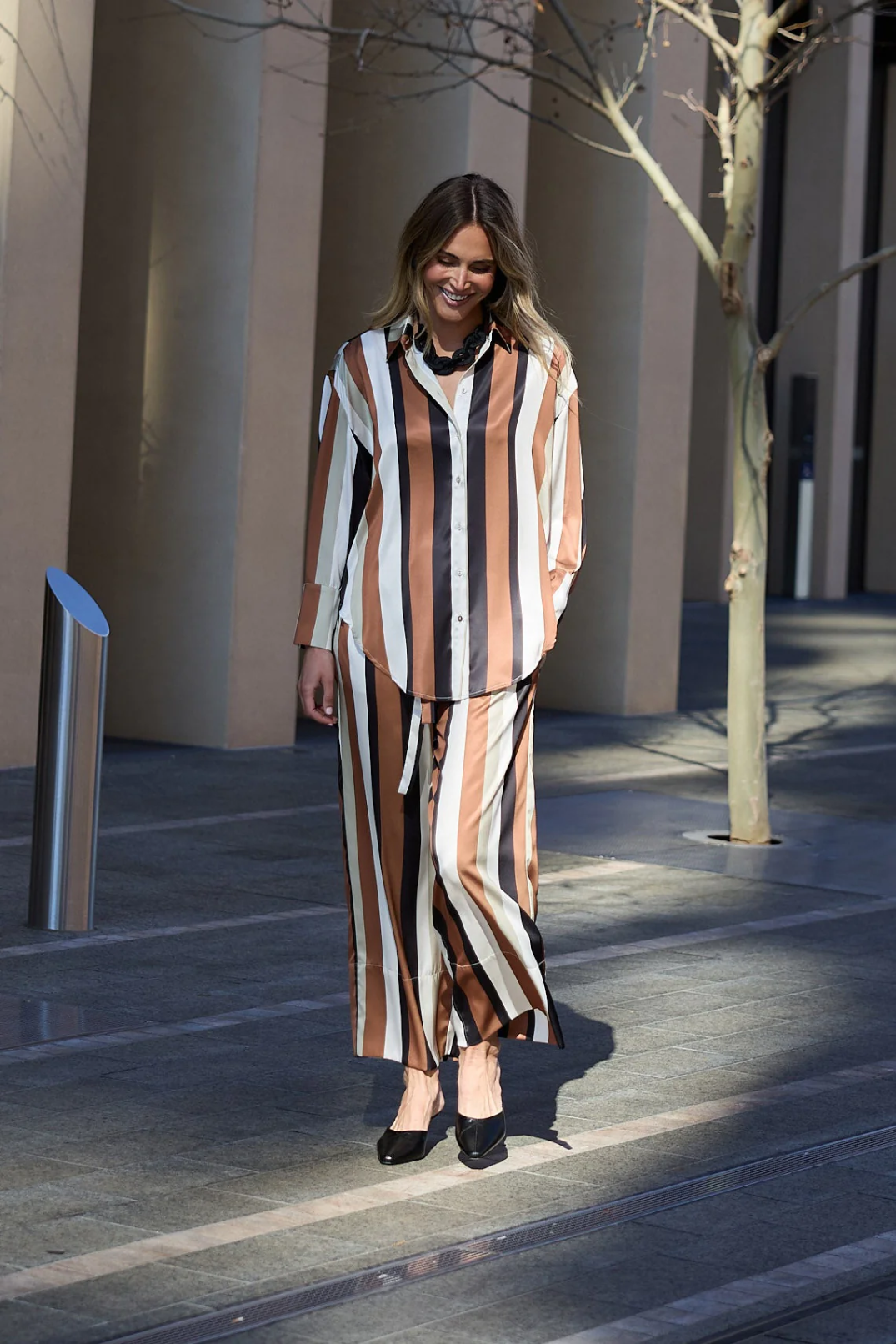 Brave & True Astrid Pant in Oakley Stripe