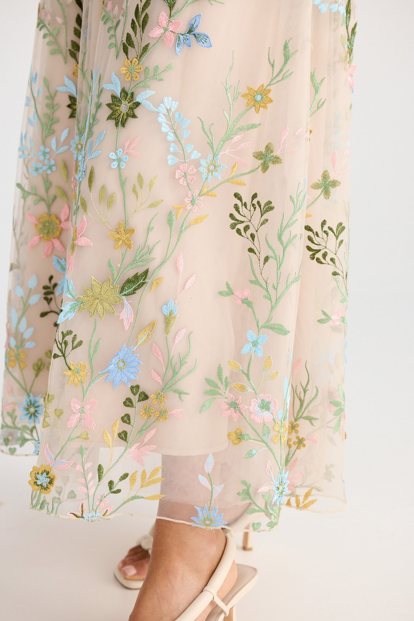 Enchanted Skirt with Embroidery