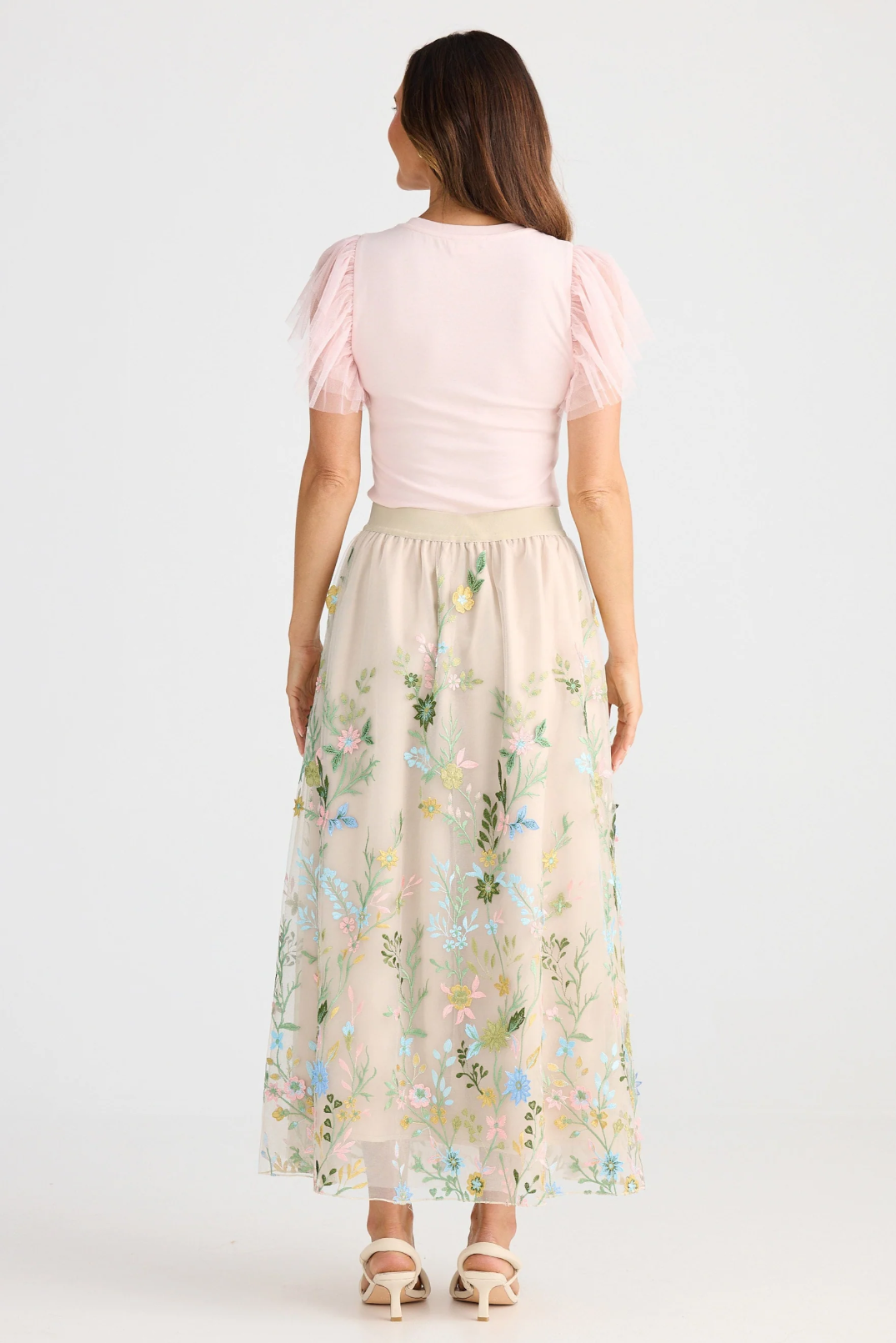 Enchanted Skirt with Embroidery